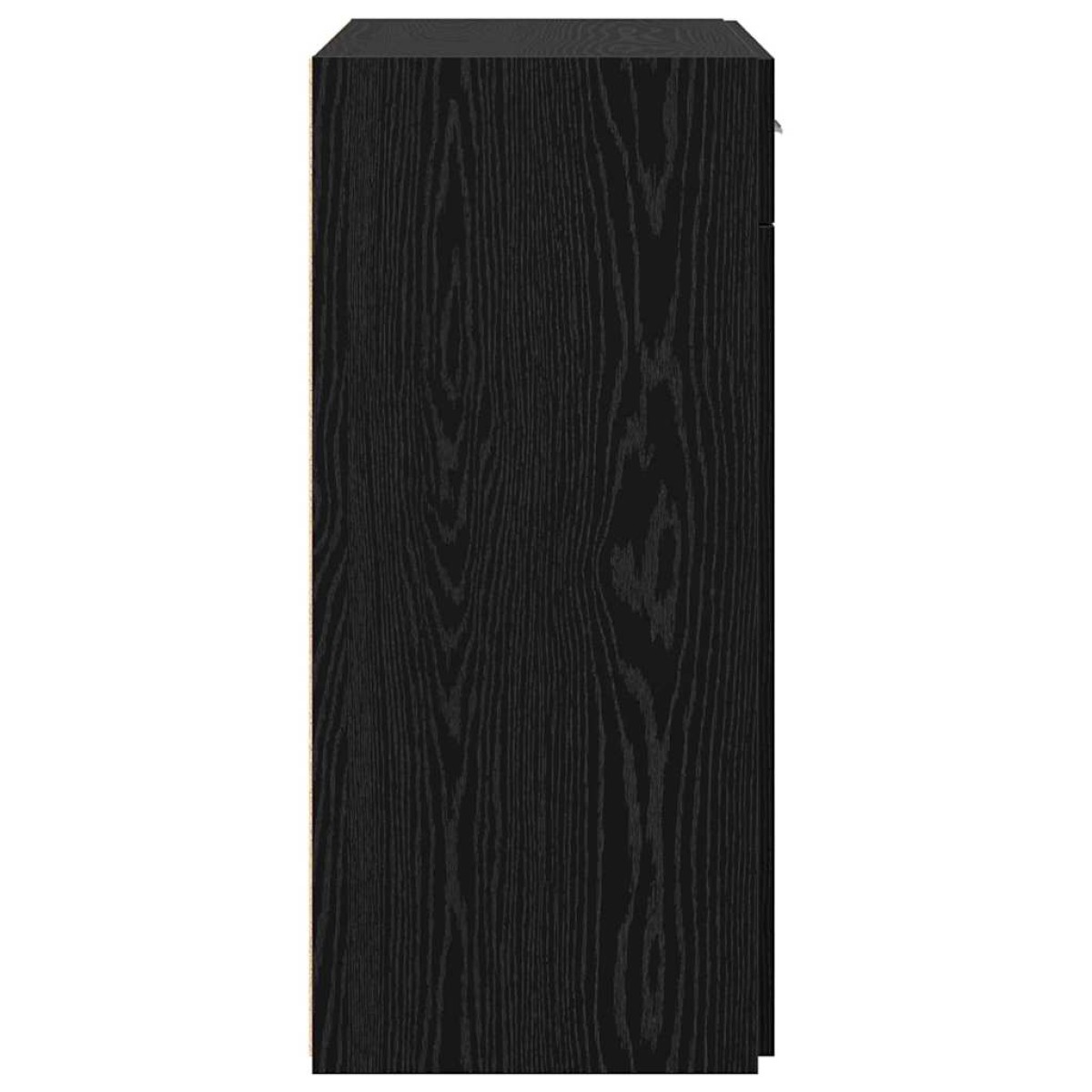 vidaXL Ντουλάπι αποθήκευσης Μαύρη Οξυά 80 x 42.5 x 93 εκ.