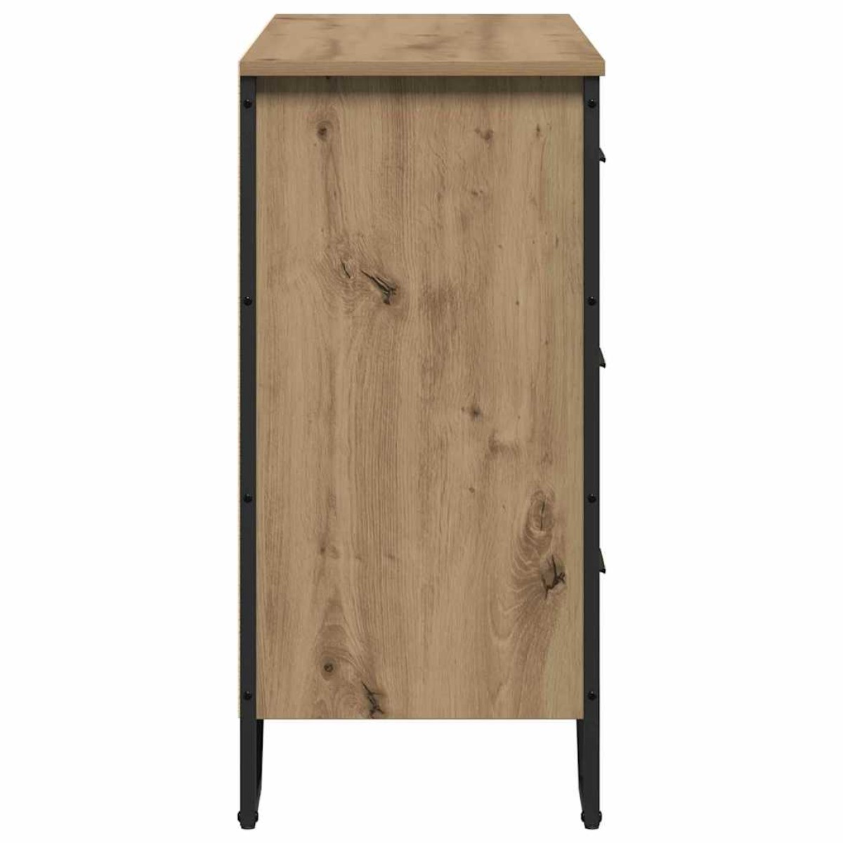 vidaXL Κουτί με συρτάρια 6-Συρτάρι Artisan Oak 91 x 35,5 x 74,5 εκ.
