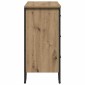 vidaXL Κουτί με συρτάρια 6-Συρτάρι Artisan Oak 91 x 35,5 x 74,5 εκ.