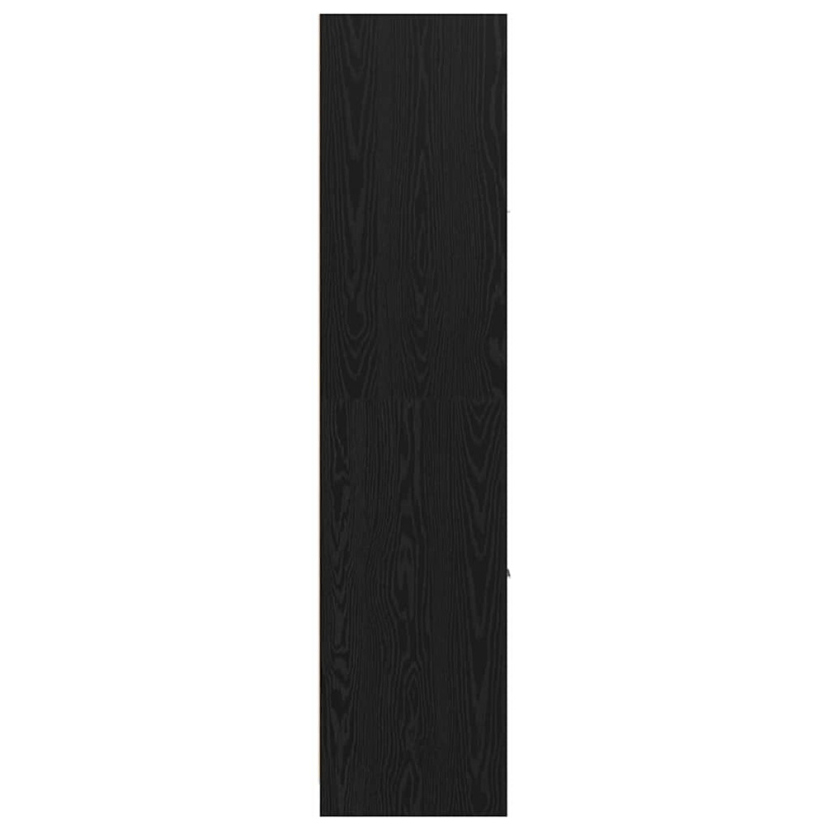 vidaXL Φαρμακοποιϊκή Ντουλάπα Μαύρη δρυς 40 x 41 x 174.5 εκ.
