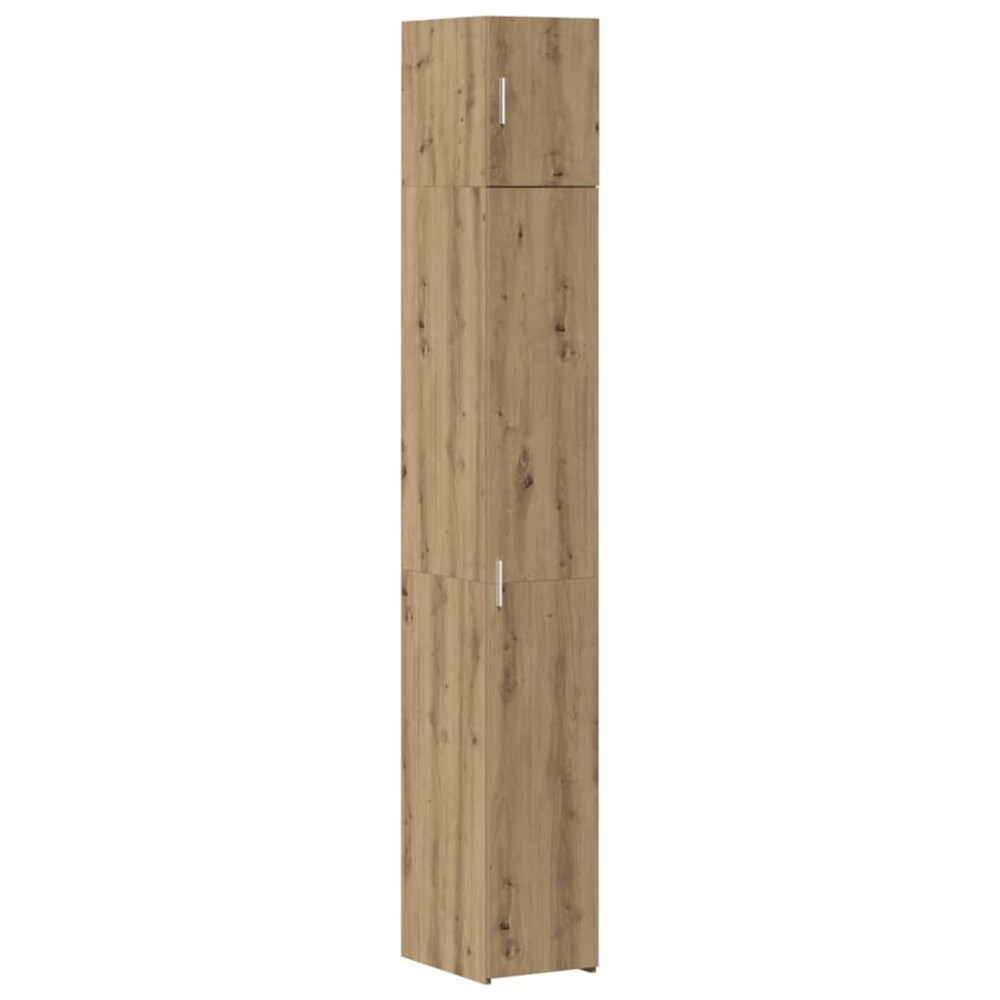 vidaXL Ντουλάπα Αποθήκευσης με Ράφια Artisan Δρυς 30 x 42,5 x 225 εκ