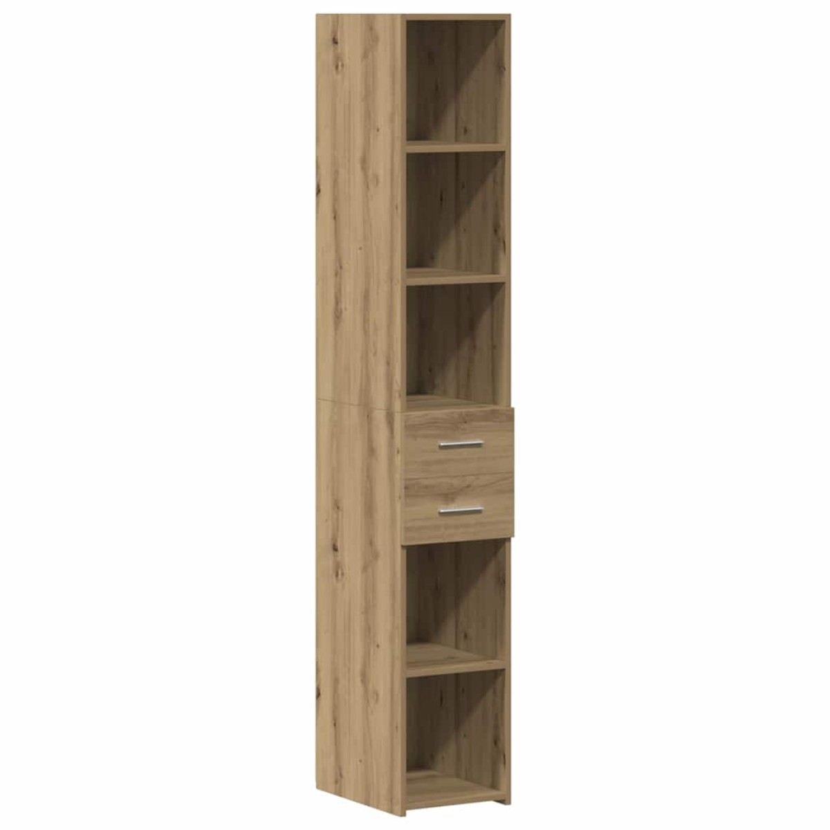 vidaXL Ντουλάπι αποθήκευσης 2 τμχ. Artisan Oak 30 x 42,5 x 225 εκ
