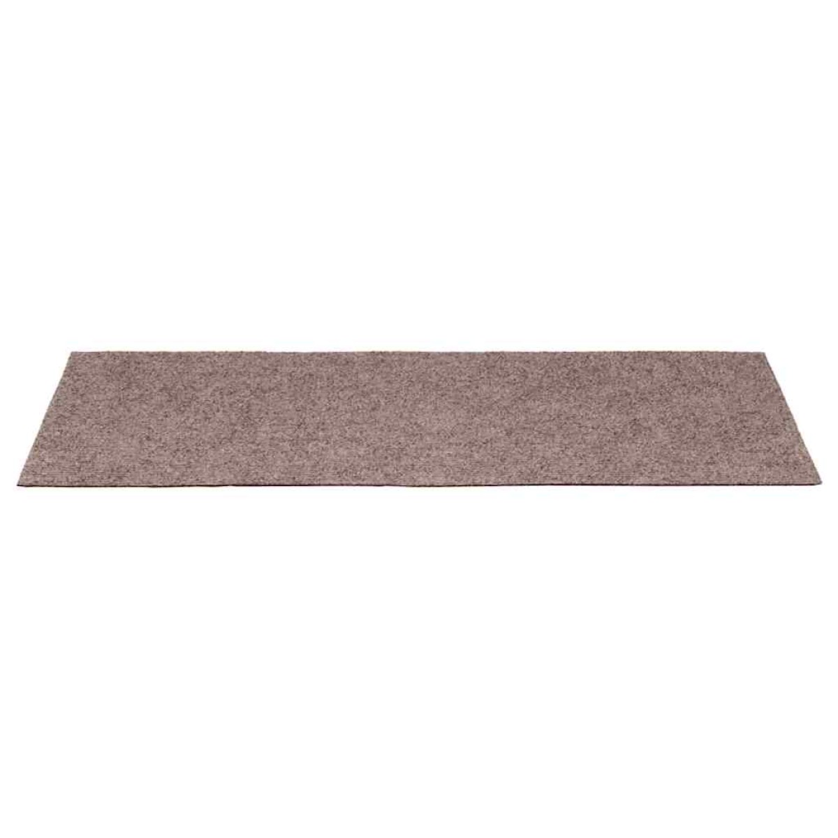 vidaXL Αυτοκόλλητα Πατάκια Σκαλιών 30 τεμ. 65x21x4 εκ. Ανοιχτό Καφέ Ορθογώνια Άκρη