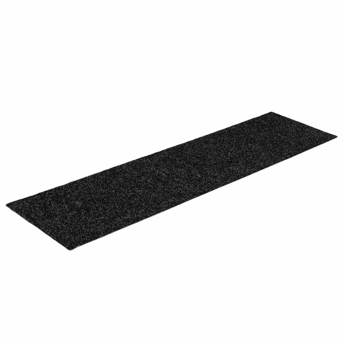 vidaXL Αυτοκόλλητα Πατάκια Σκαλιών 30 τεμ. 76x20 εκ. Μαύρα Ορθογώνια