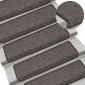 vidaXL Πατάκια Σκάλας Αυτοκόλ. 30 τεμ. Όψη Σιζάλ Γκρι/Μπεζ 65x21x4 εκ.
