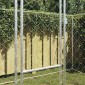 vidaXL Κλουβί σκύλου Ασημί 400 x 200 x 200 εκ. Επικαλυμμένος Χάλυβας