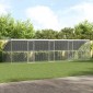 vidaXL Κλουβί για κότες 4 τμχ. Ασημί 800 x 200 x 200 εκ.