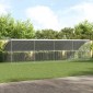 vidaXL Κλουβί για κότες 4 τμχ. Ασημί 800 x 200 x 200 εκ.