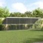 vidaXL Κλουβί Σκύλου 3 τμχ. Ασημί 6 x 2 x 2 m Γαλβανισμένος χάλυβας