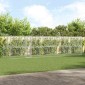 vidaXL Κλουβί Σκύλου 4 τμχ. Ασημί 8 x 2 x 2 m Γαλβανισμένος χάλυβας