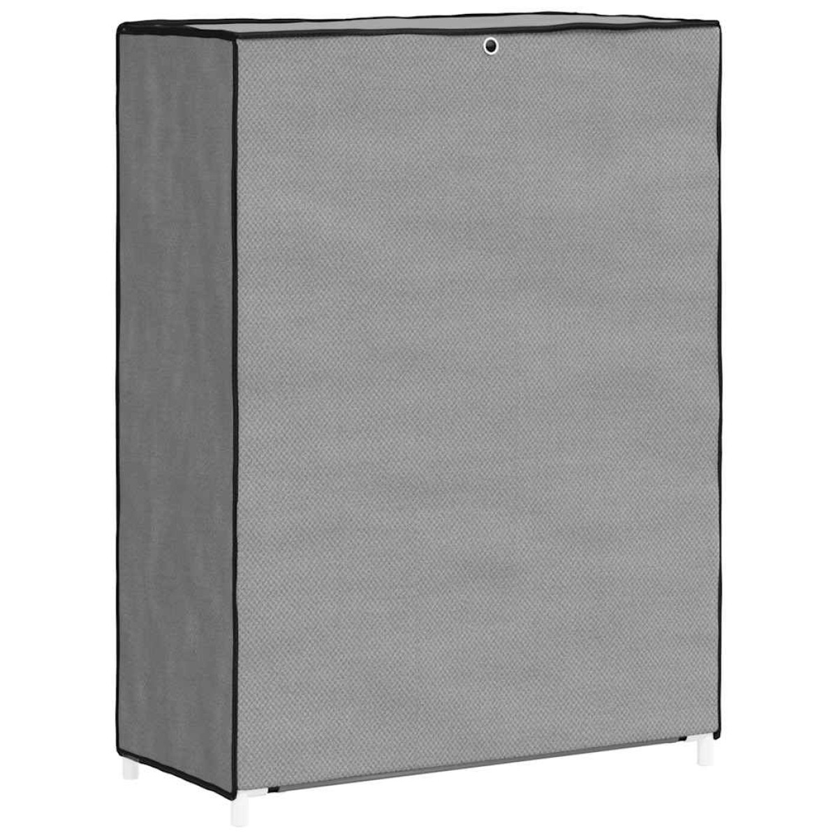 vidaXL Ντουλάπα Παπουτσιών Γκρι 60 x 28 x 90 εκ. Υφασμάτινη