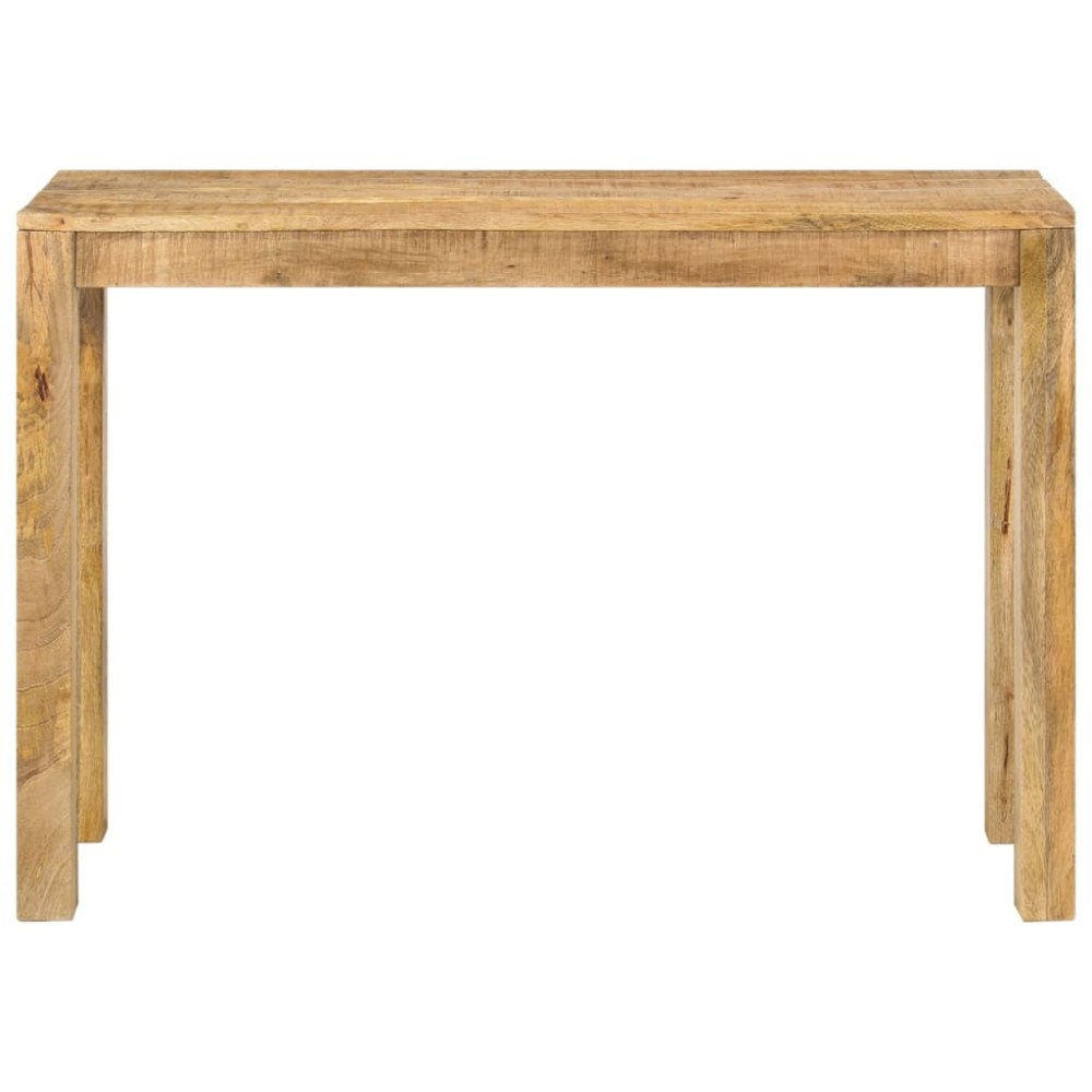 vidaXL Κονσόλα Τραπέζι 110 x 35 x 76 εκ. από Ακατέργαστο Ξύλο Μάνγκο