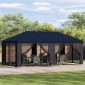 vidaXL Κήπος Γκαζebo 6 x 3 m Μπλε Πολυεστέρας και Χάλυβας 190 gsm