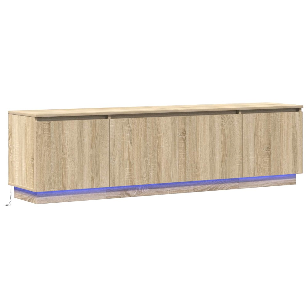 vidaXL Ντουλάπι TV 180 x 38 x 49 εκ Δρύς Sonoma Επεξεργασμένο Ξύλο