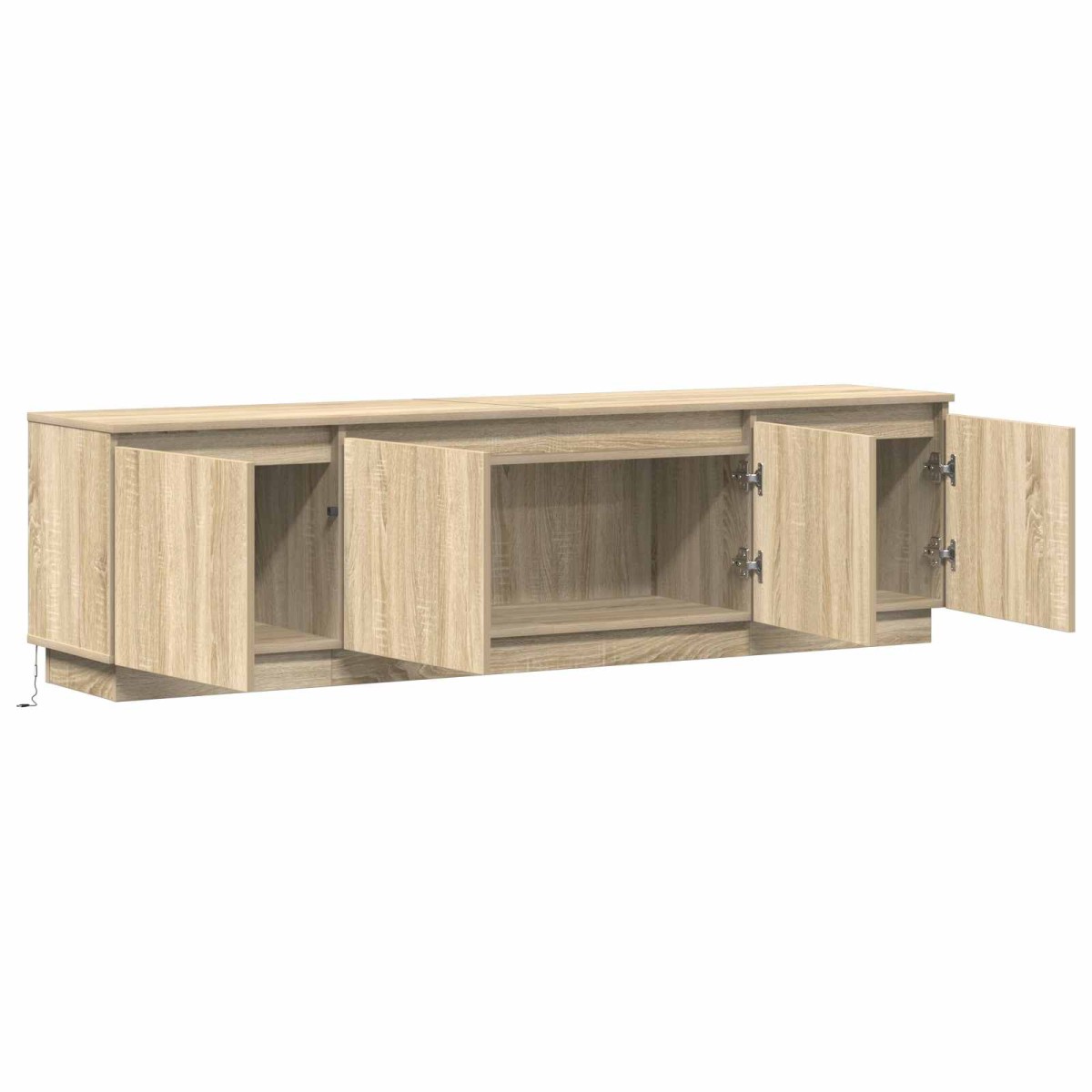 vidaXL Ντουλάπι TV 180 x 38 x 49 εκ Δρύς Sonoma Επεξεργασμένο Ξύλο