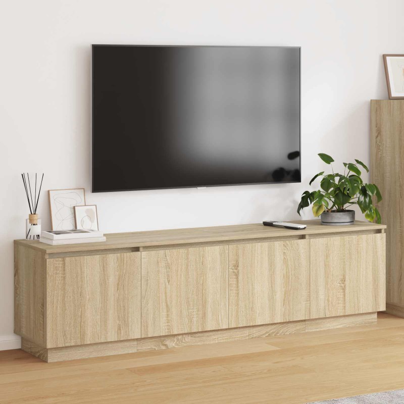 vidaXL Ντουλάπι TV 180 x 38 x 49 εκ Δρύς Sonoma Επεξεργασμένο Ξύλο