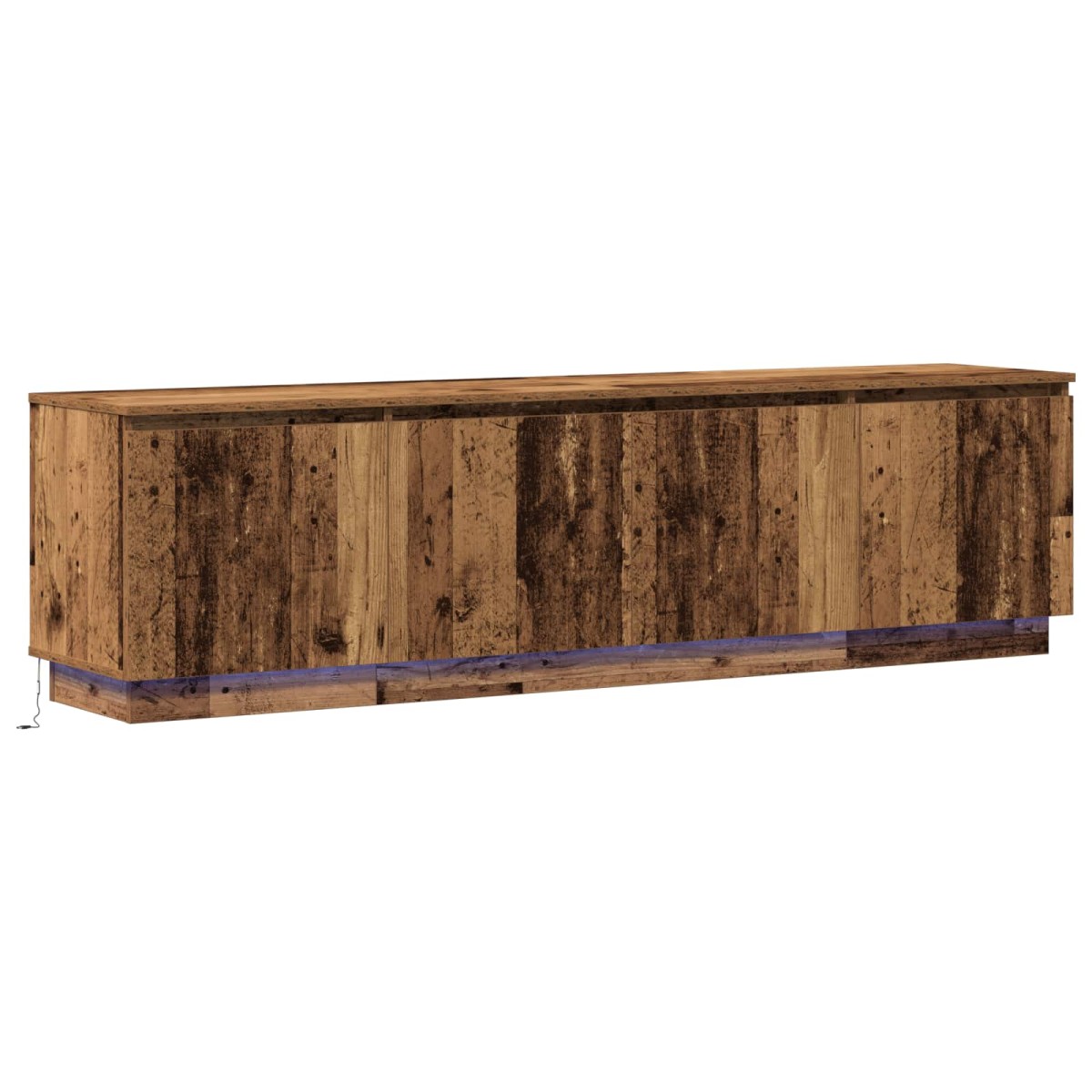 vidaXL Ντουλάπι TV 180 x 38 x 49 εκ Παλιό Ξύλο Επεξεργασμένο Ξύλο
