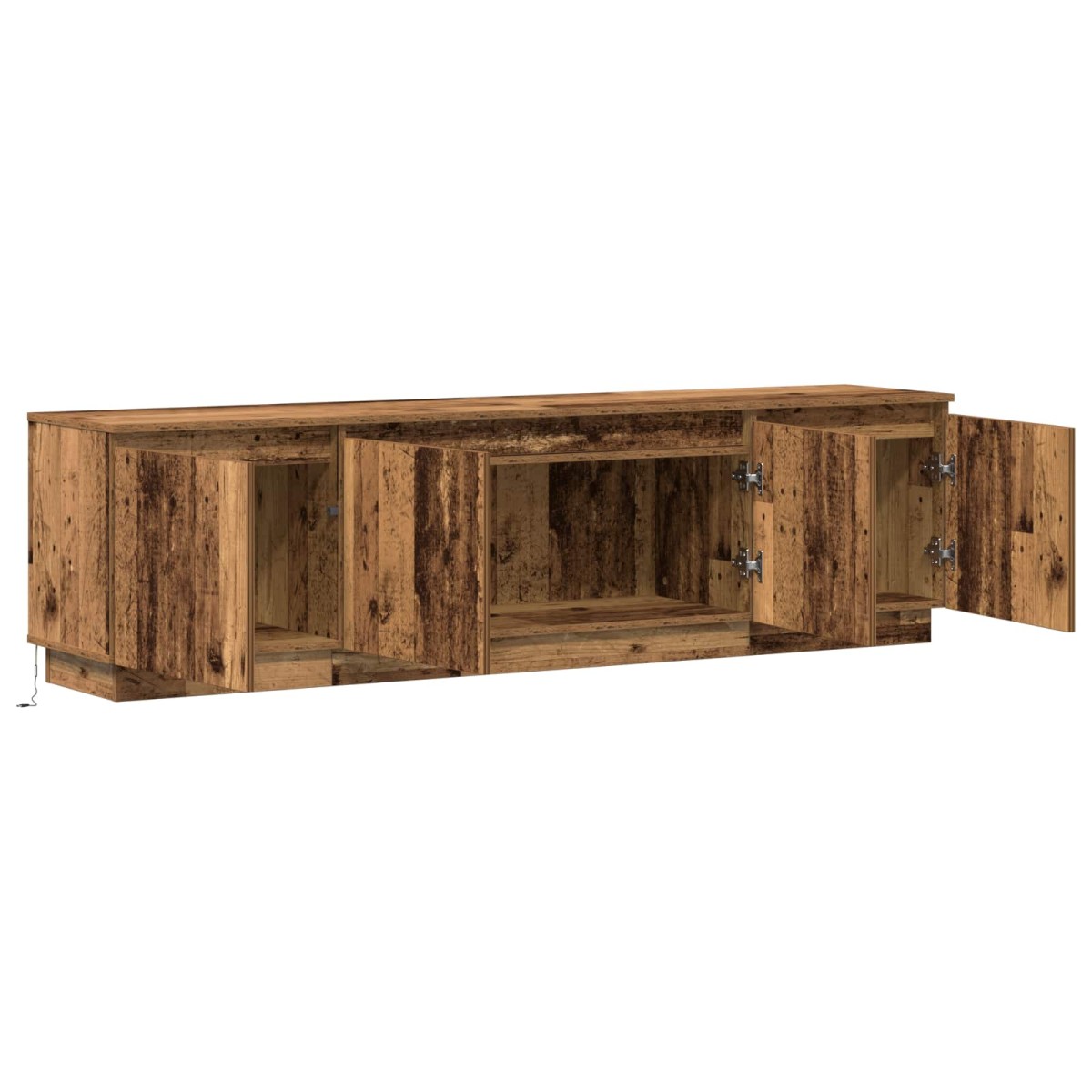 vidaXL Ντουλάπι TV 180 x 38 x 49 εκ Παλιό Ξύλο Επεξεργασμένο Ξύλο