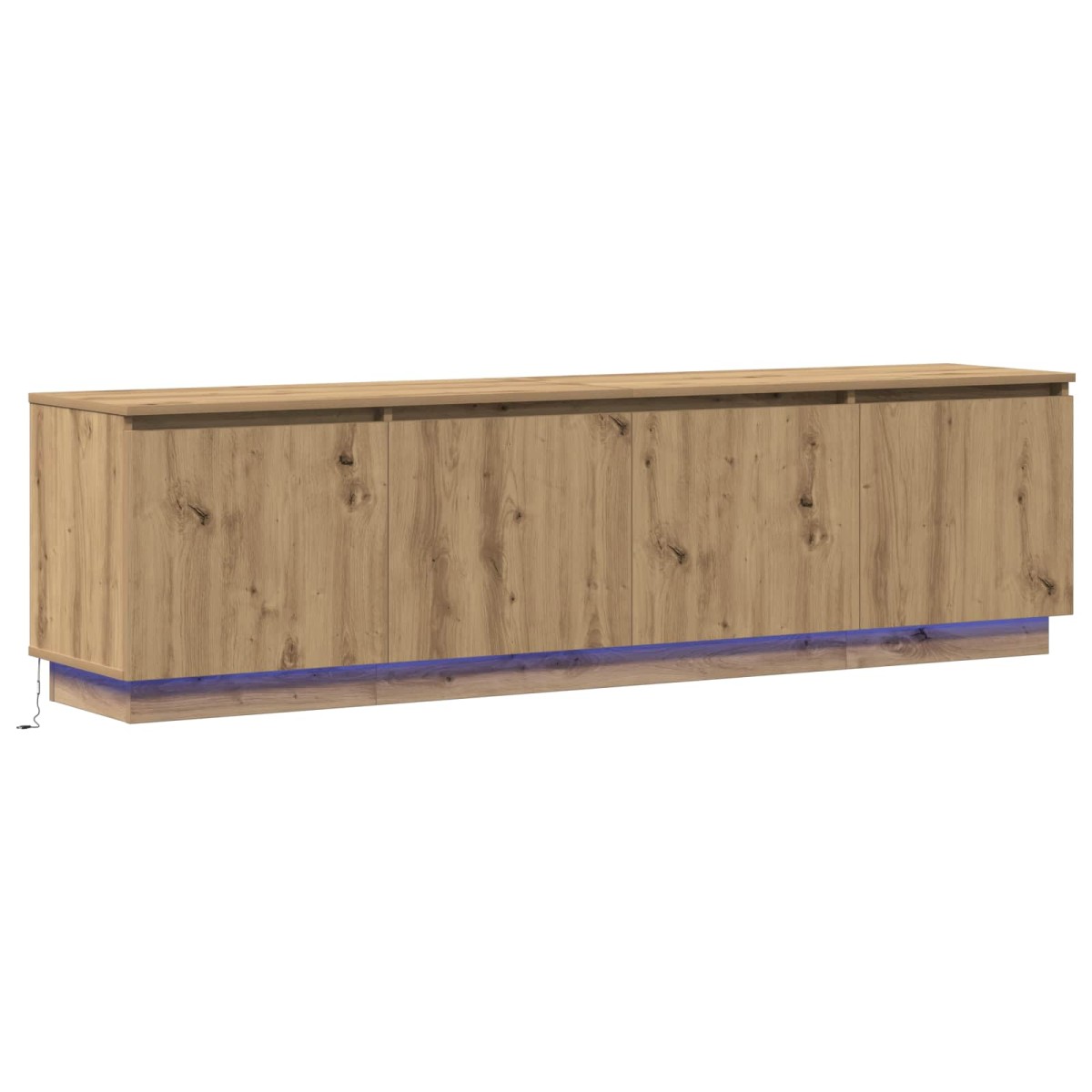 vidaXL Ντουλάπι TV 180 x 38 x 49 εκ Artisan Oak Επεξεργασμένο Ξύλο