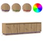 vidaXL Ντουλάπι TV 180 x 38 x 49 εκ Artisan Oak Επεξεργασμένο Ξύλο