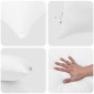 vidaXL Παπλωματοθήκη Ολόκληρης της Σεζόν 2 τεμ. Λευκό Μικροΐνες
