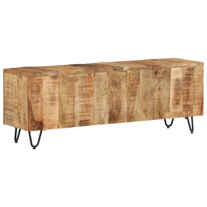 vidaXL Έπιπλο Τηλεόρασης 110 x 30 x 40 εκ. από Μασίφ Ξύλο Μάνγκο