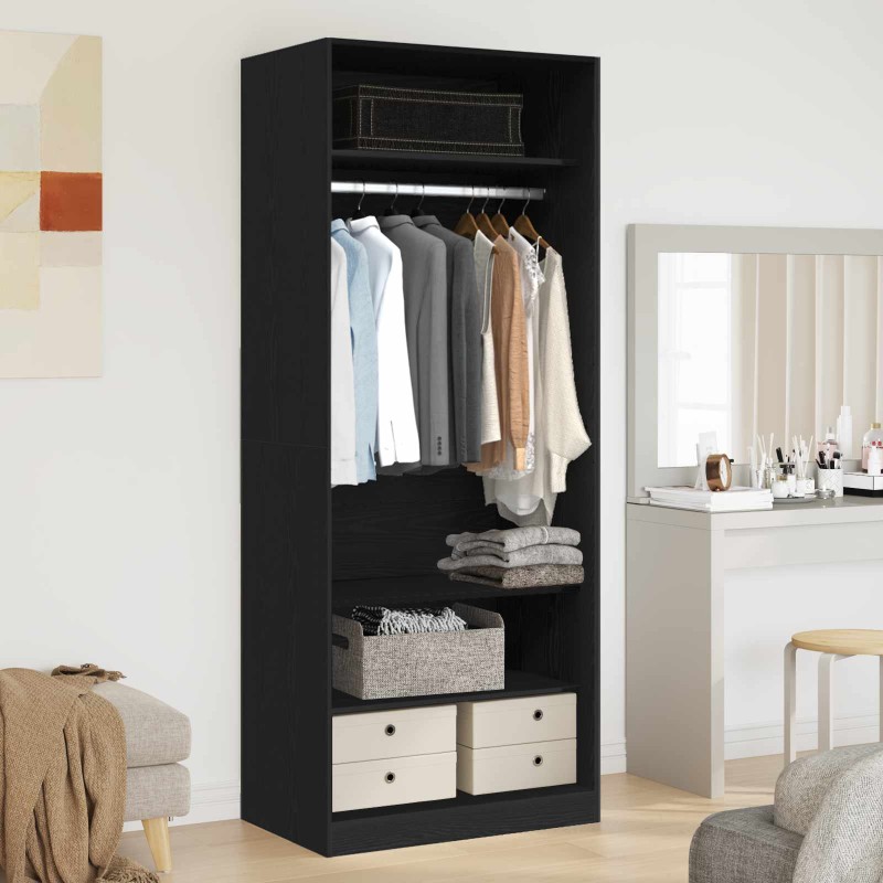 vidaXL Ντουλάπι Artisan Oak 80 x 50 x 200 εκ. Επεξεργασμένο Ξύλο