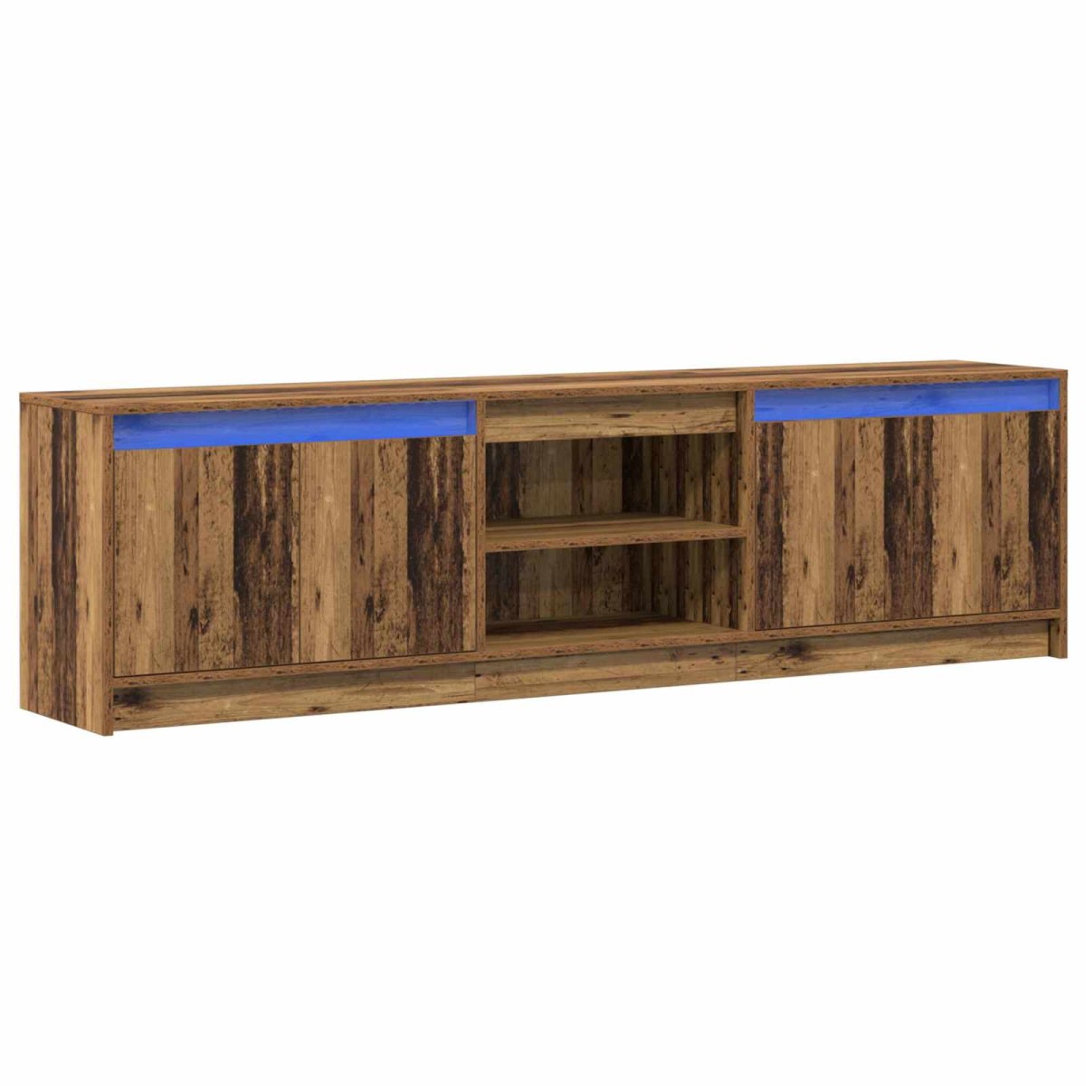 vidaXL Μονάδες TV 180 x 34 x 50 εκ Καφέ Επεξεργασμένο ξύλο
