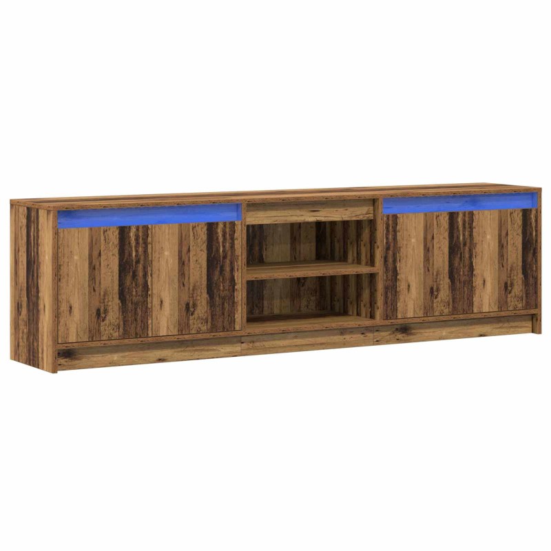 vidaXL Μονάδες TV 180 x 34 x 50 εκ Καφέ Επεξεργασμένο ξύλο