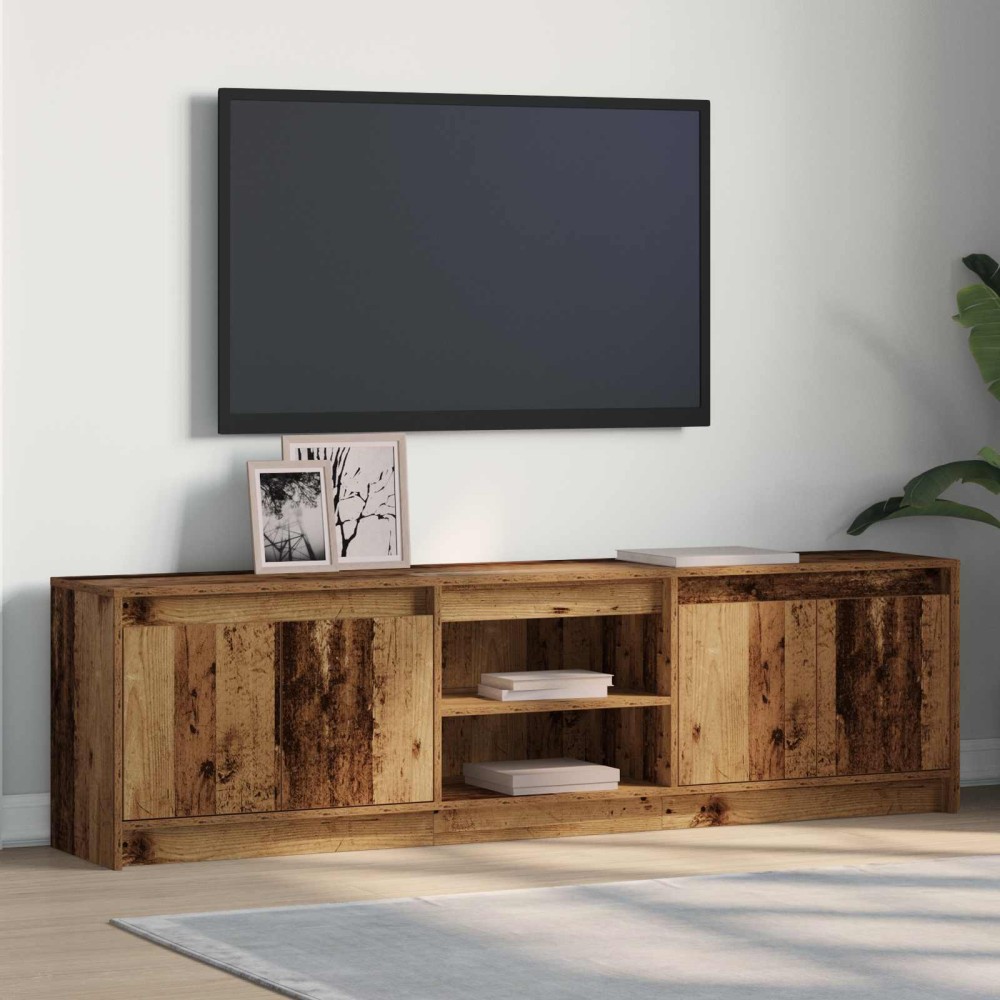 vidaXL Μονάδες TV 180 x 34 x 50 εκ Καφέ Επεξεργασμένο ξύλο