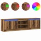 vidaXL Μονάδες TV 180 x 34 x 50 εκ Καφέ Επεξεργασμένο ξύλο