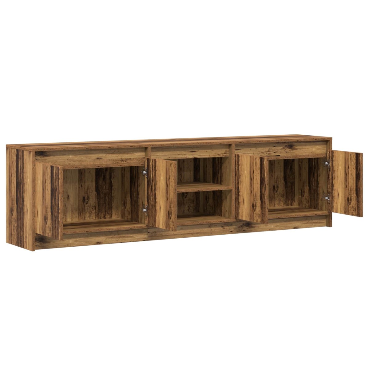 vidaXL Μονάδες TV 180 x 34 x 50 εκ Καφέ Επεξεργασμένο ξύλο