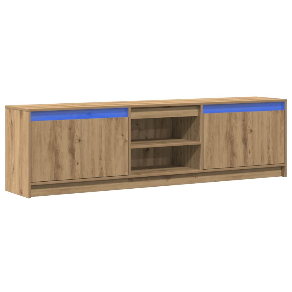 vidaXL Μονάδες TV 180 x 34 x 50 εκ Καφέ Επεξεργασμένο ξύλο