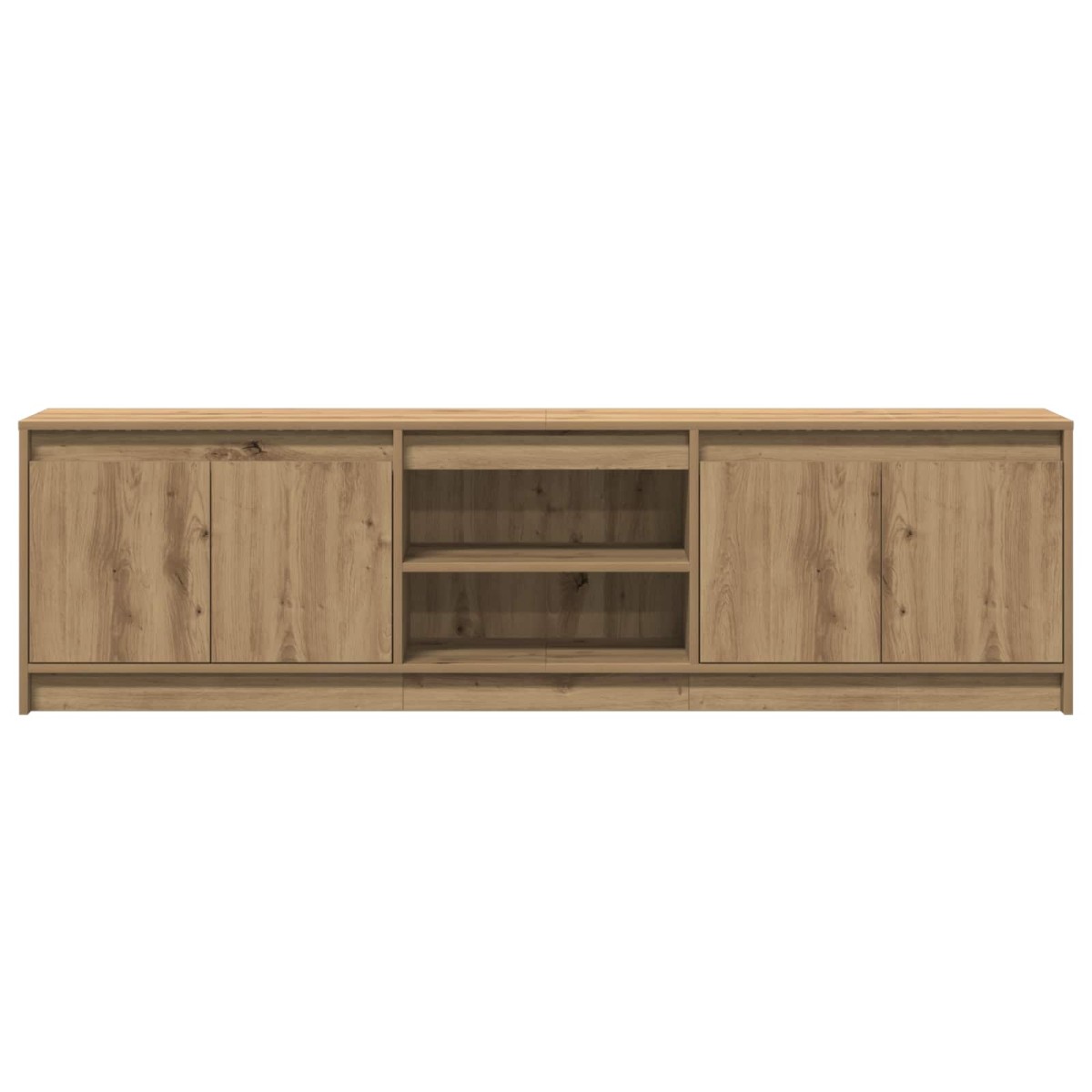 vidaXL Μονάδες TV 180 x 34 x 50 εκ Καφέ Επεξεργασμένο ξύλο