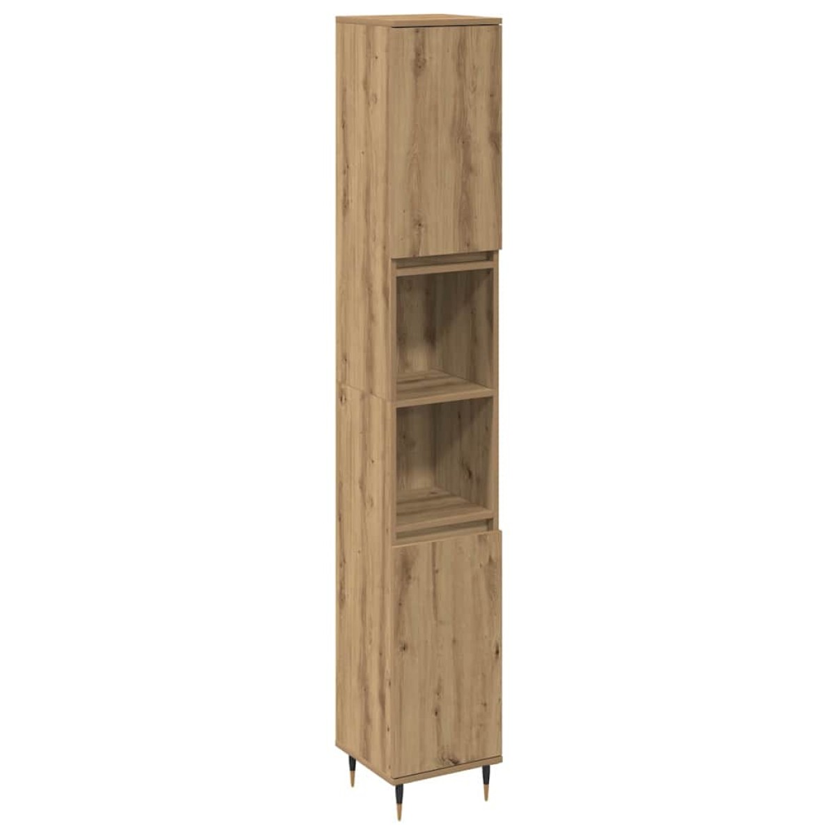 vidaXL Σετ Επίπλων Μπάνιου 3 τμχ. Artisan Oak 30 x 30 x 180 cm