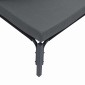 vidaXL Σετ Καναπέ Κήπου 9 τμχ. Μαύρο Ατσάλι
