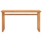 vidaXL Γραφείο 120 x 45 x 75 εκ. από Μασίφ Ξύλο Teak