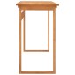 vidaXL Γραφείο 120 x 45 x 75 εκ. από Μασίφ Ξύλο Teak