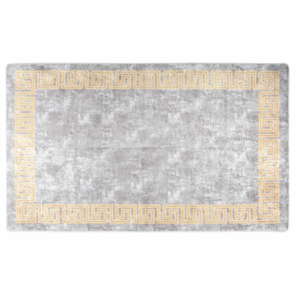 vidaXL Χαλί Πλενόμενο Γκρι 120 x 180 εκ.