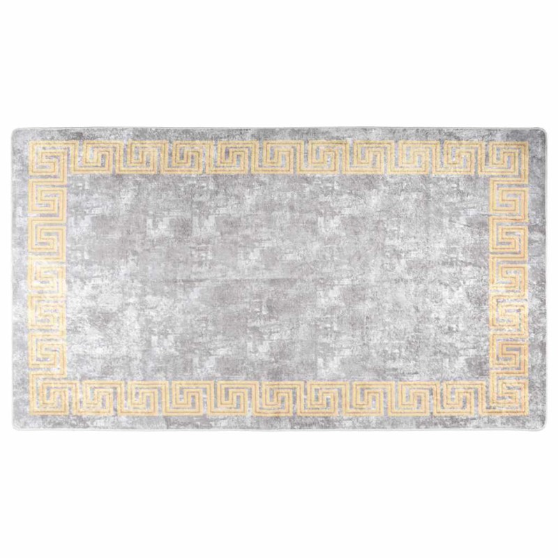 vidaXL Χαλί Πλενόμενο Γκρι 190 x 300 εκ.