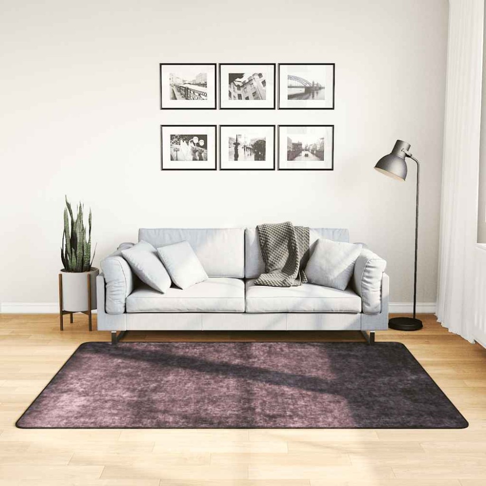vidaXL Χαλί Πλενόμενο Ανθρακί 120 x 180 εκ.