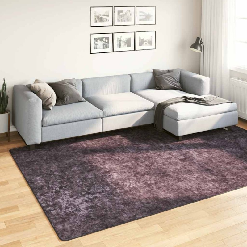 vidaXL Χαλί Πλενόμενο Ανθρακί 190 x 300 εκ.
