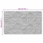 vidaXL Χαλί Πλενόμενο Αντιολισθητικό Γκρι 120 x 180 εκ.