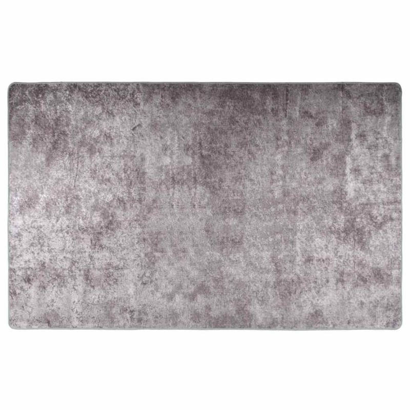 vidaXL Χαλί Πλενόμενο Γκρι 160 x 230 εκ.