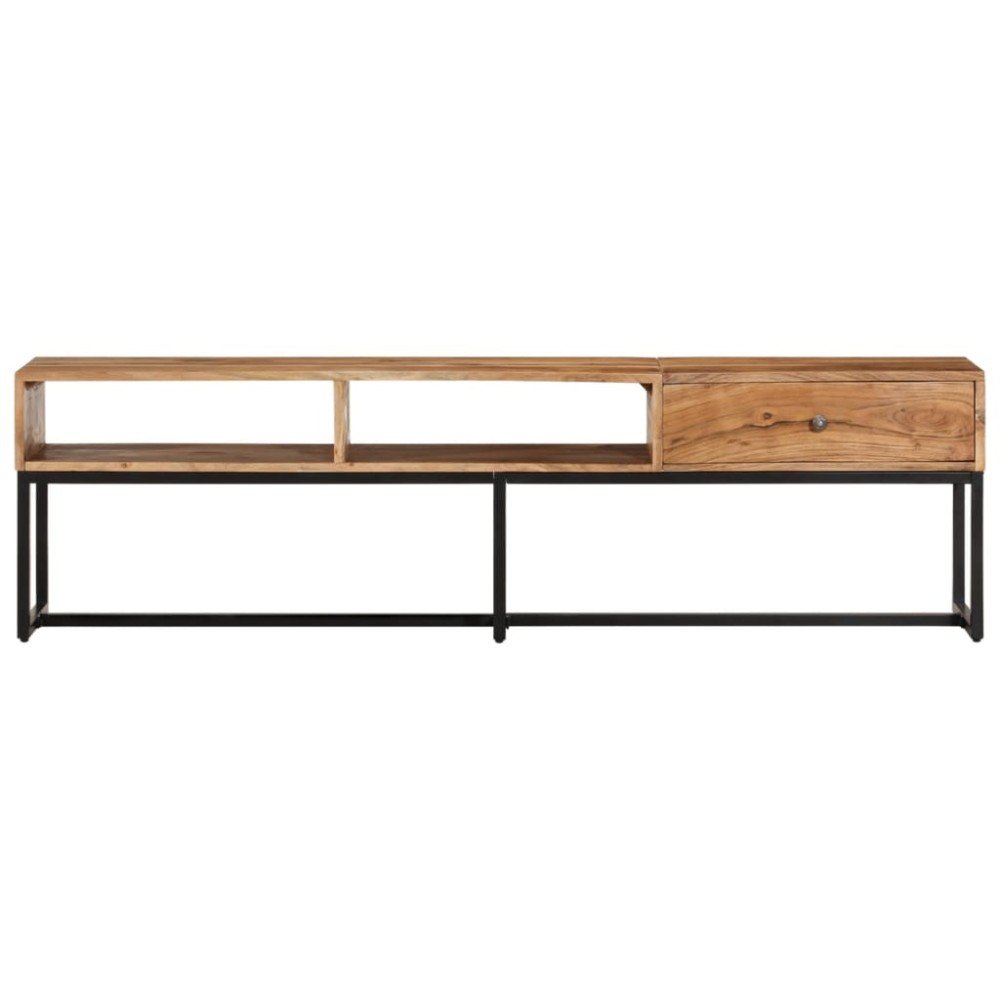 vidaXL Έπιπλο Τηλεόρασης 160 x 30 x 45 εκ. από Μασίφ Ξύλο Ακακίας
