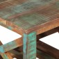 vidaXL Τραπεζάκι με Τροχούς 40x40x42 εκ. από Μασίφ Ανακυκλωμένο Ξύλο