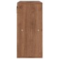 vidaXL Βιβλιοθήκη Χρώμα Καφέ Δρυς 60 x 27,5 x 59,5 εκ. από Μοριοσανίδα