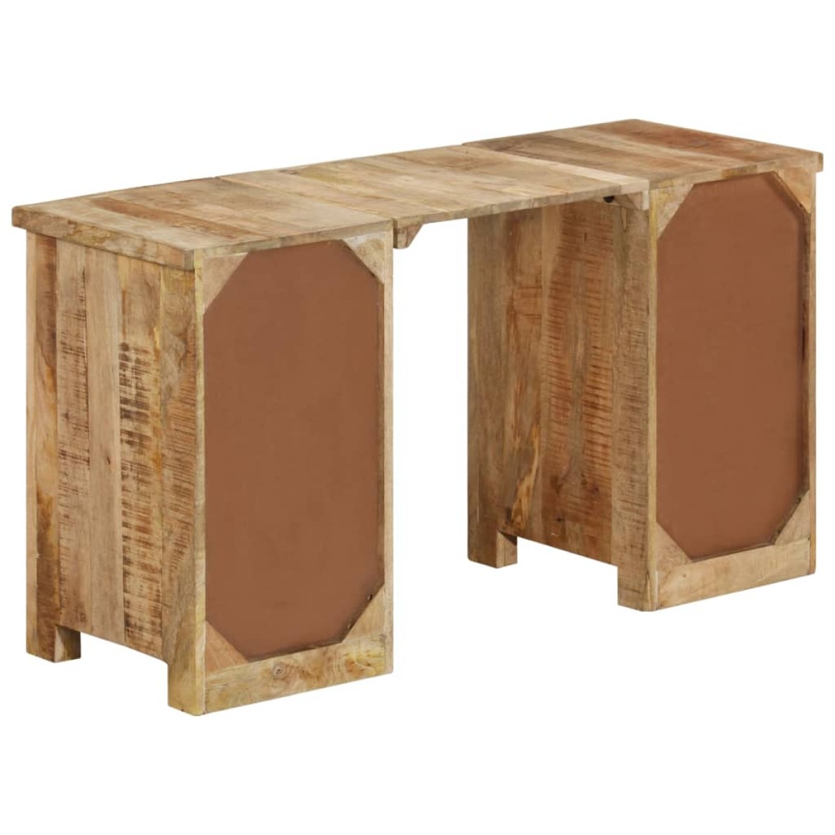 vidaXL Γραφείο 140 x 50 x 77 εκ. από Μασίφ Ξύλο Μάνγκο