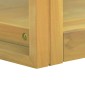 vidaXL Έπιπλο Μπάνιου Επιτοίχιο 60x45x35 εκ. από Μασίφ Ξύλο Teak