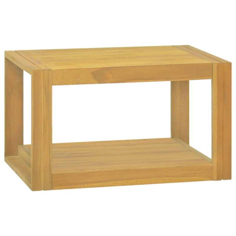 vidaXL Έπιπλο Μπάνιου Επιτοίχιο 60x45x35 εκ. από Μασίφ Ξύλο Teak